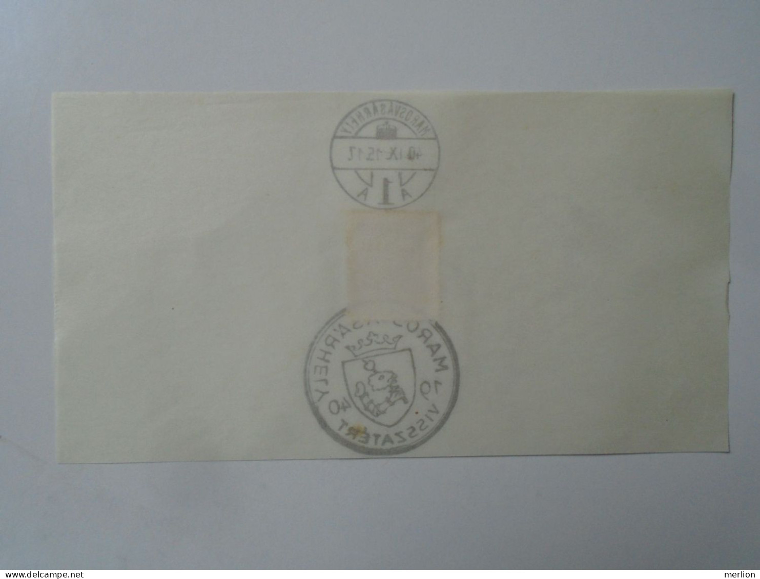 ZA451.54  Hungary -Marosvásárhely  Visszatért -Commemorative Postmark 1940 - Postmark Collection