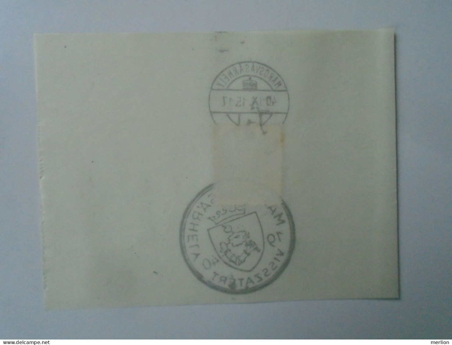 ZA451.60 Hungary -Marosvásárhely - Visszatért -Commemorative Postmark 1940 - Storia Postale