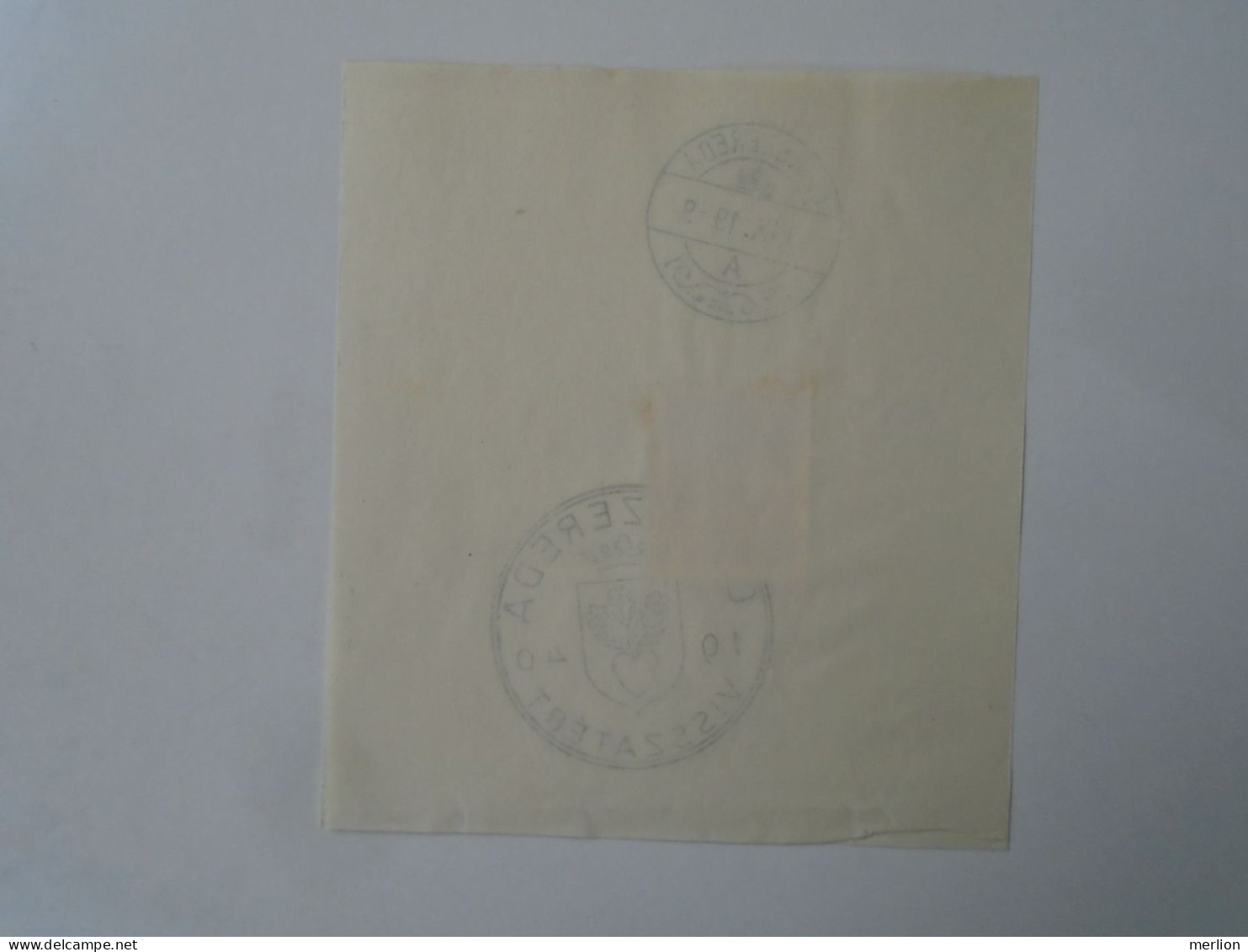ZA451.63  Hungary -Csíkszereda  - Visszatért -Commemorative Postmark 1940 - Marcophilie