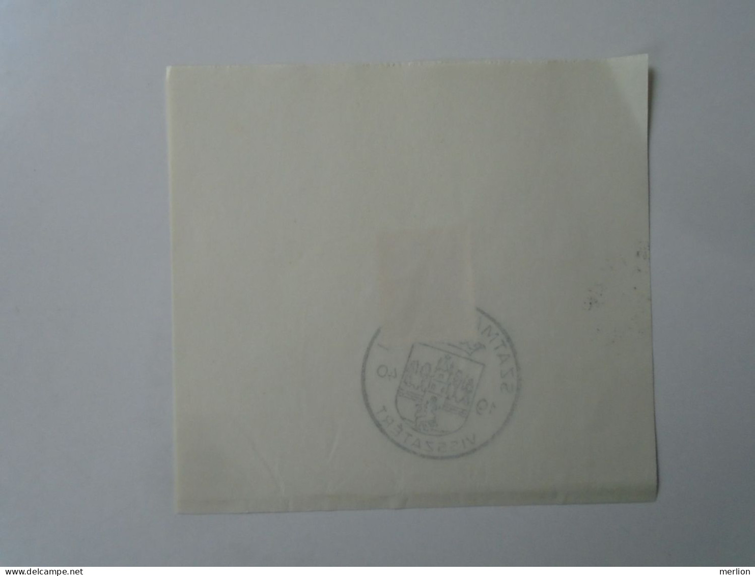 ZA451.66  Hungary -Szatmárnémeti  - Visszatért -Commemorative Postmark 1940 - Storia Postale