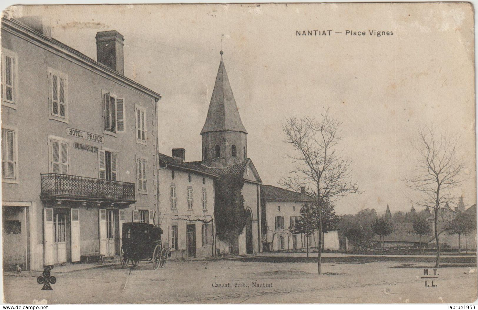 Nantiat - Place Vignes   (F.9818) - Nantiat