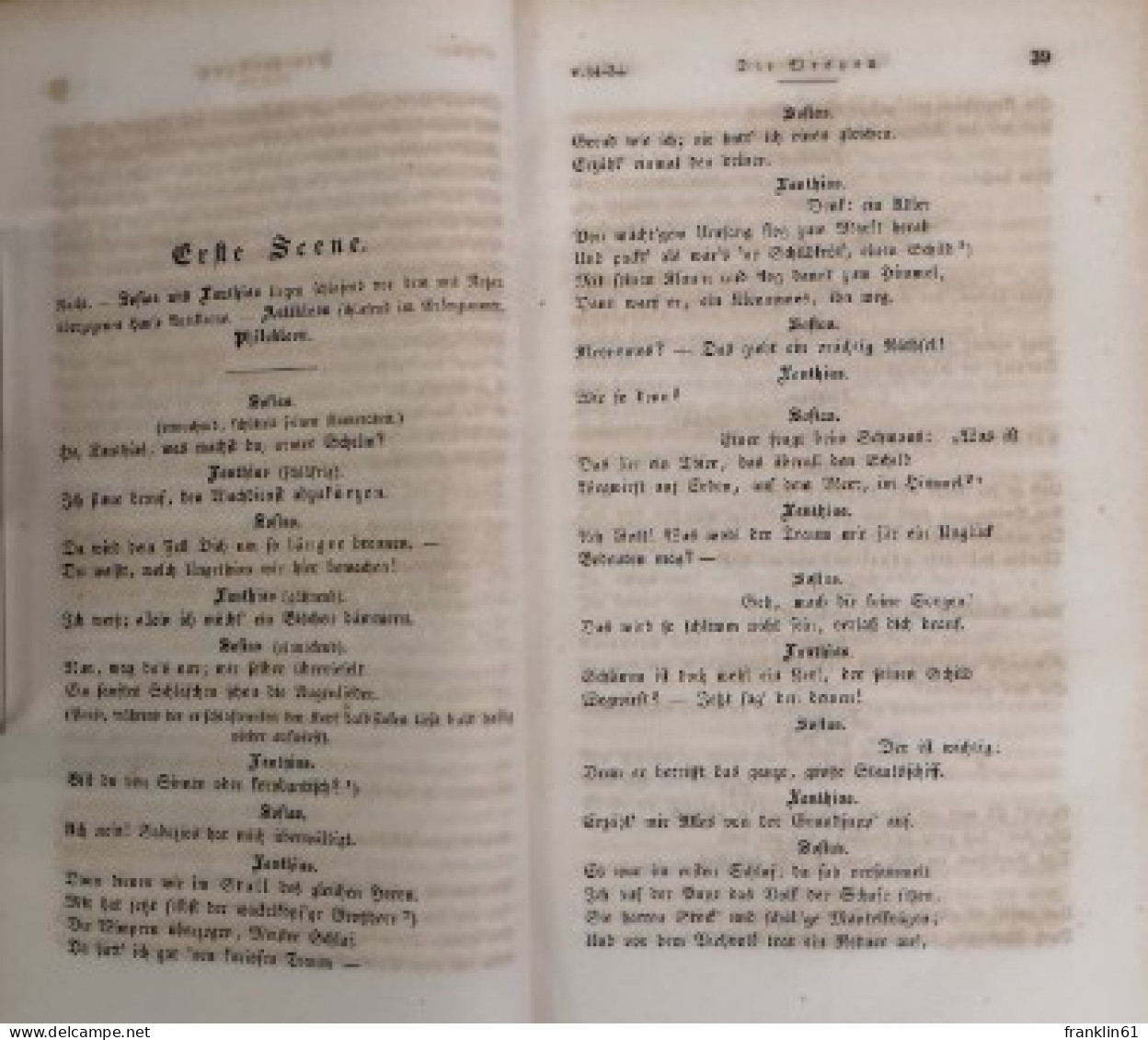 Aristophanes. Zweiter Band. Die Wespen. Der Frieden. Die Vögel. - Poésie & Essais