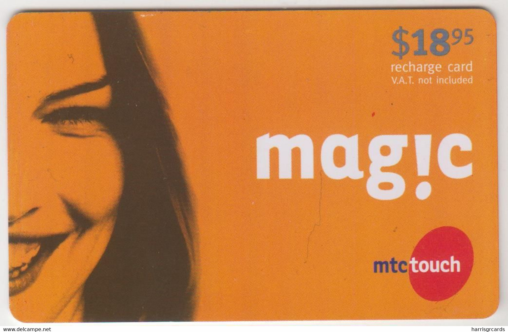 LEBANON - Mag!c Woman, MTC Touch Recharge Card 18.95$, Exp.date 01/09/07, Used - Lebanon