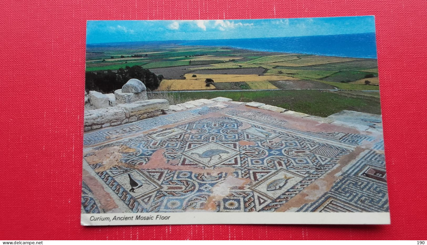 Curium,Ancient Mosaic Floor - Chypre