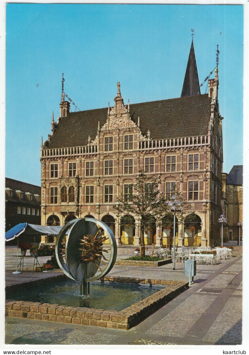 Bocholt - Rathaus Mit Europabrunnen - (Deutschland) - Bocholt