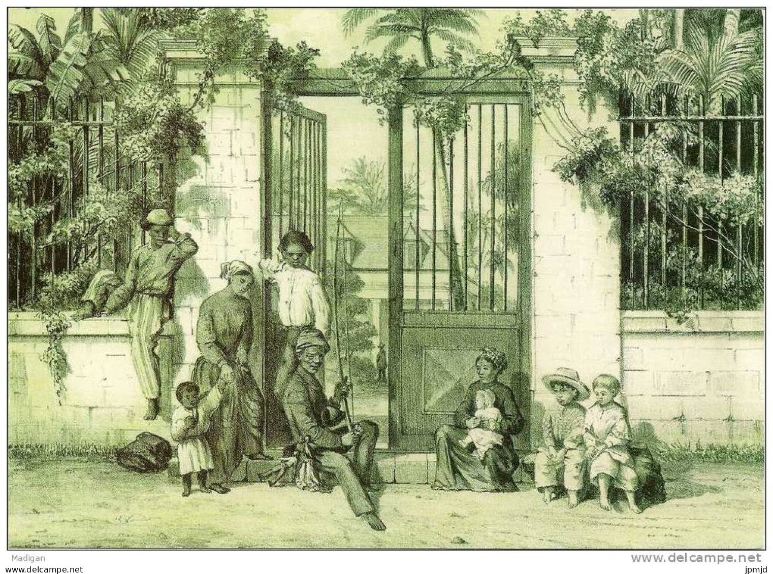 Album De La La Réunion - 1861 - Musée Léon Dierx - Le Barreau - Voir Format - Saint Pierre