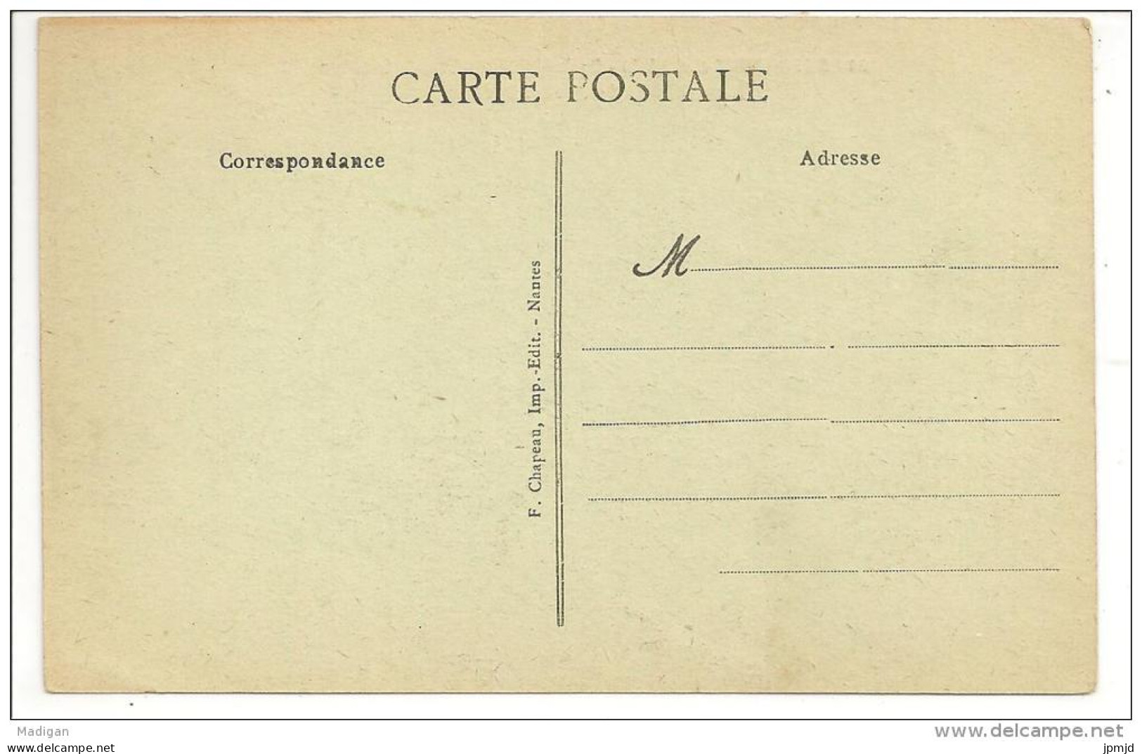 44 - GUENROUET (Loire-Inf.) - Routes De Sainte-Anne-de-Campbon Et De Saint-Gildas-des-Bois - Ed. F. Chapeau N° 20 - Guenrouet