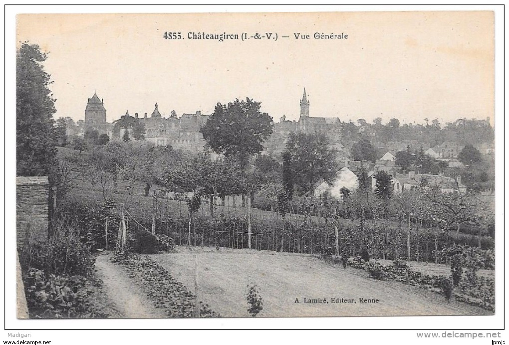 35 - Châteaugiron - Vue Générale - Ed. A. Lamiré N° 4855 - Châteaugiron