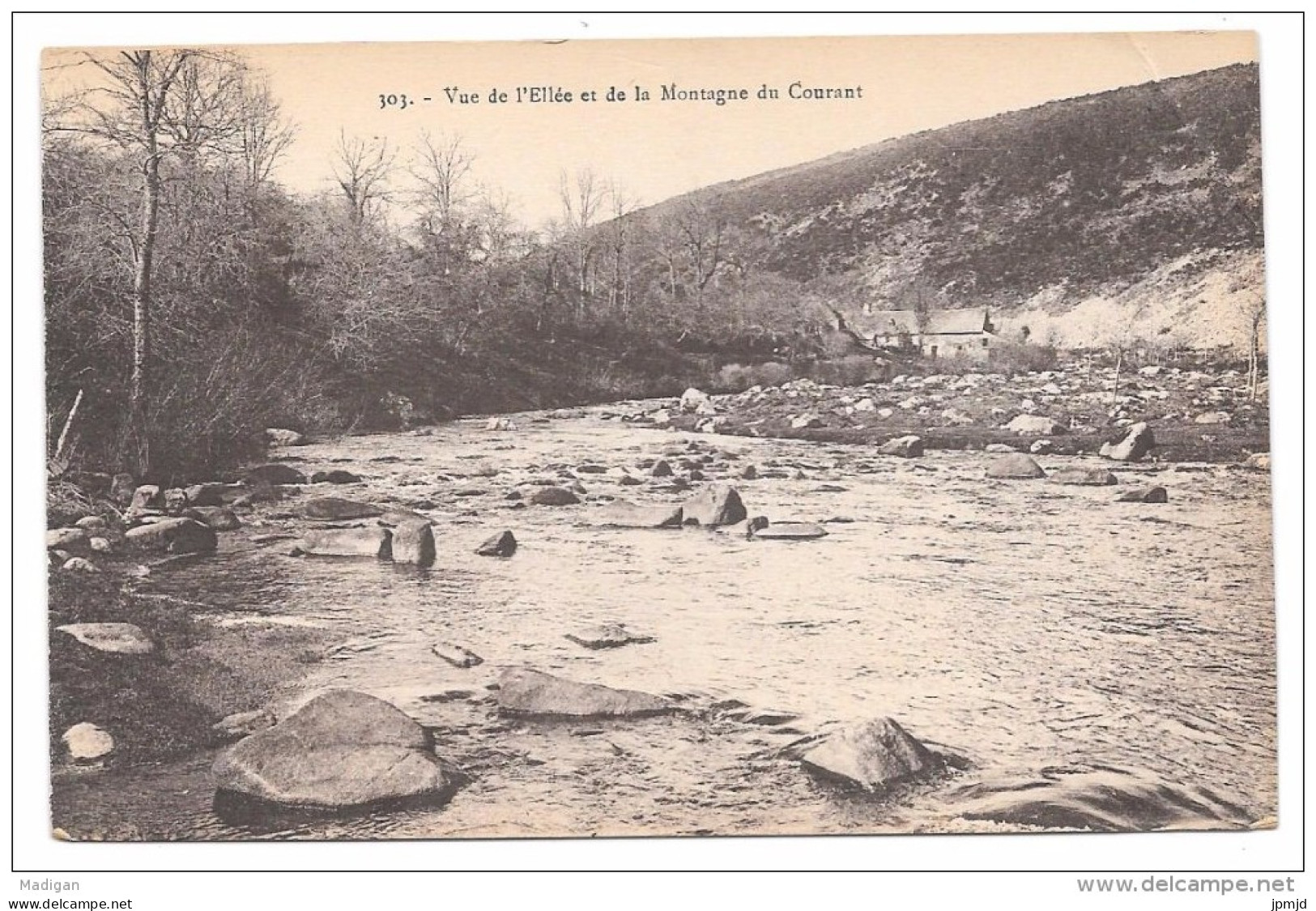 56 - Vue De L'Ellée Et De La Montagne Du Courant - Ed. Laurent-Nel N° 303 - Faouët