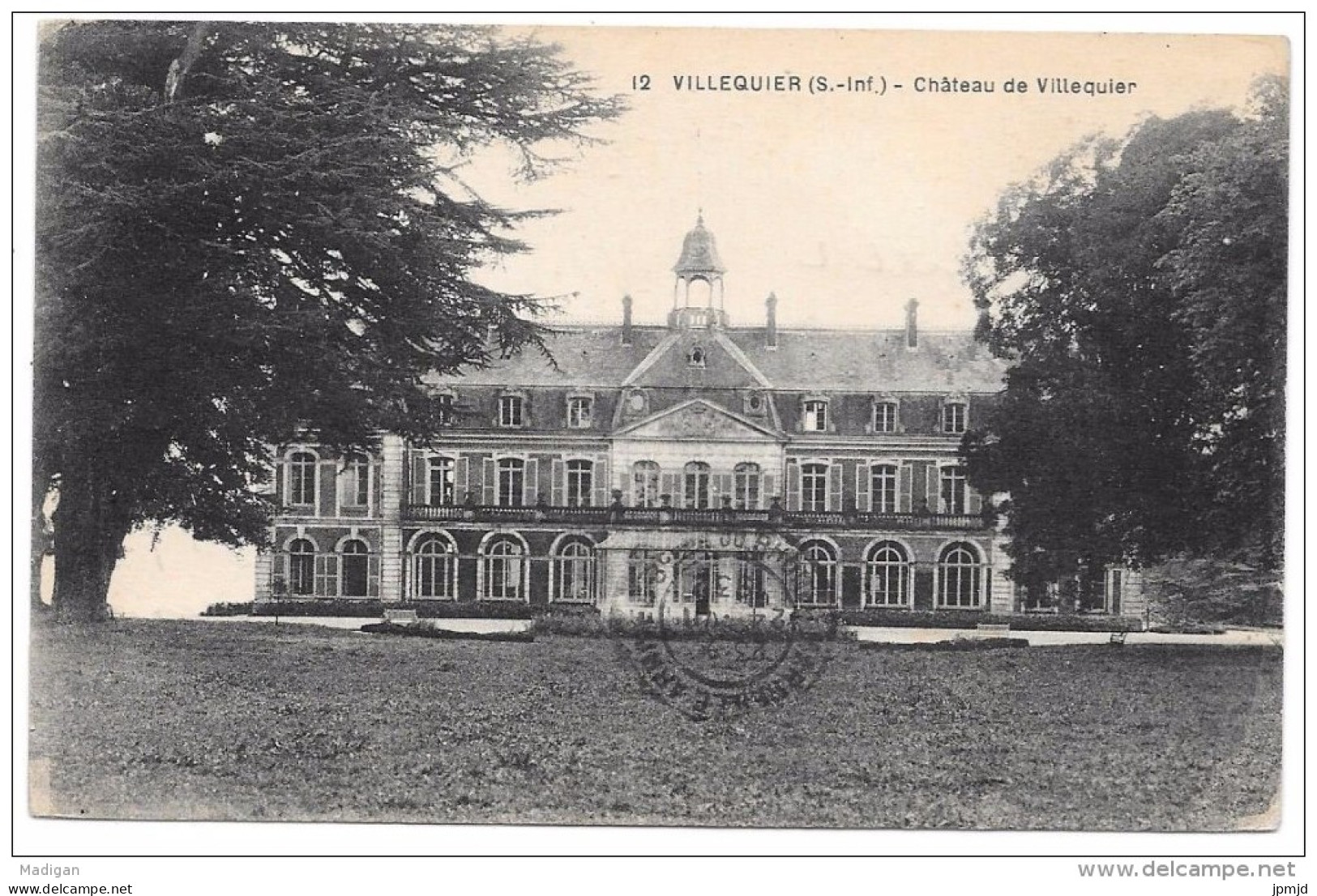 76 - VILLEQUIER - Château De Villequier - Ed. E. Douillet N° 12 - 1932 - Villequier