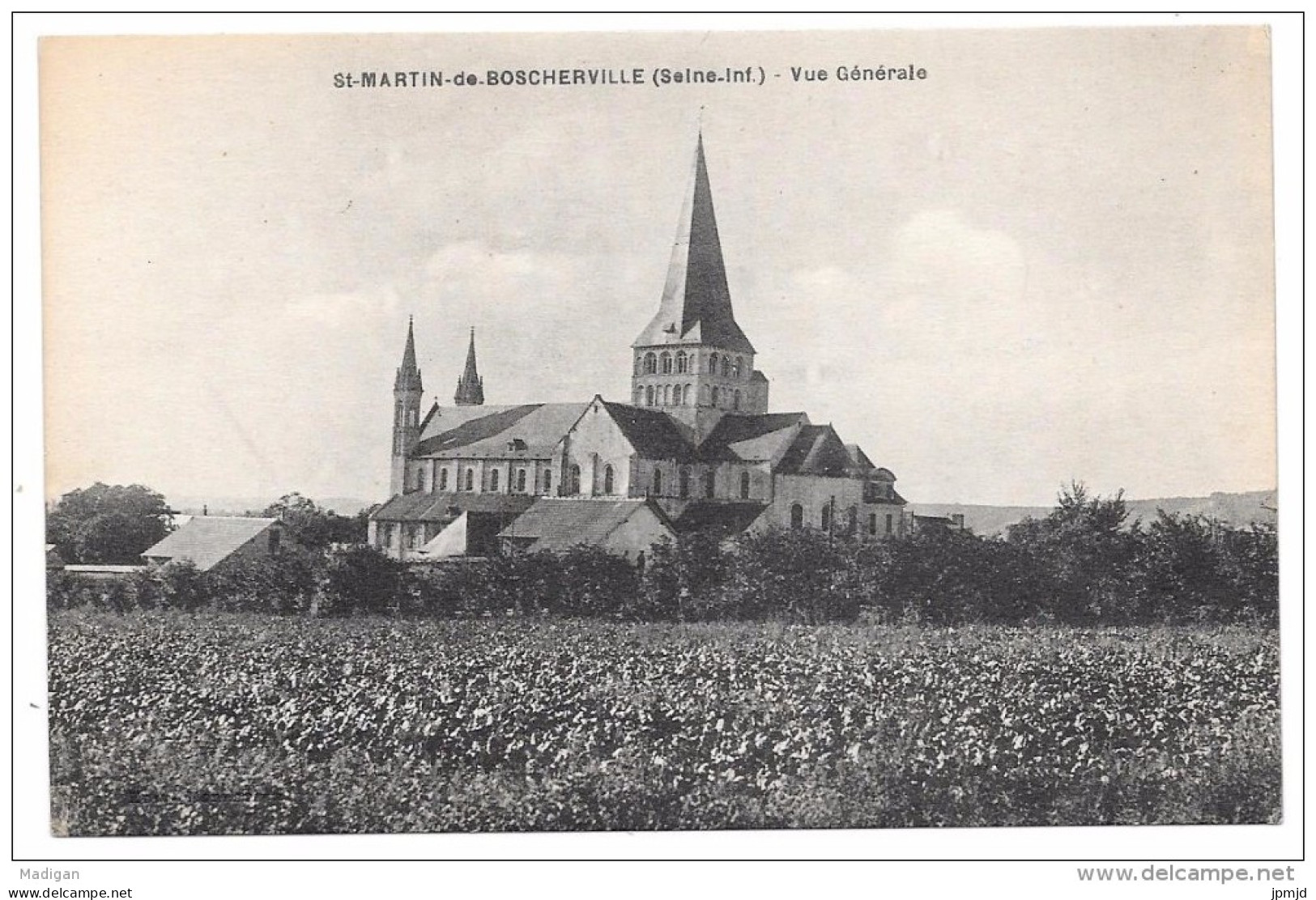 76 - St-MARTIN-de-BOSCHERVILLE - Vue Générale - Ed. Marcel Raître - Saint-Martin-de-Boscherville