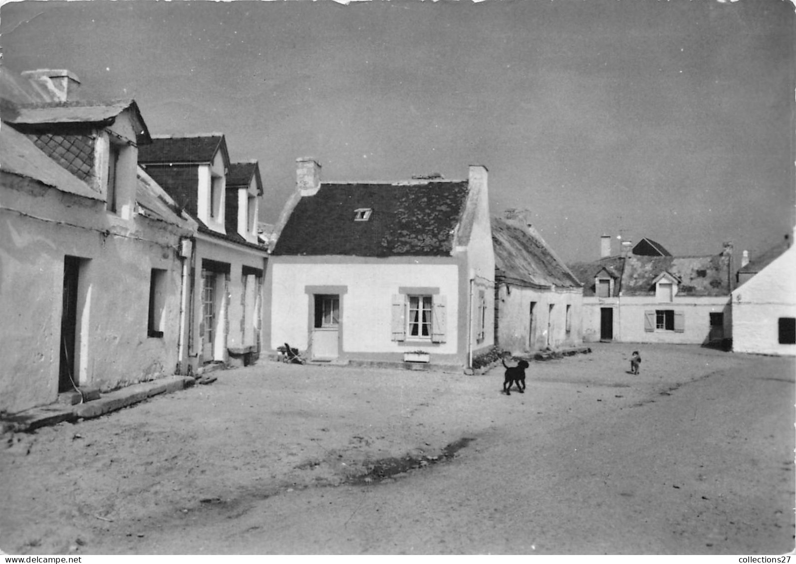 56-ILE-DE-HOUAT- UNE RUE DU VILLAGE - Altri & Non Classificati