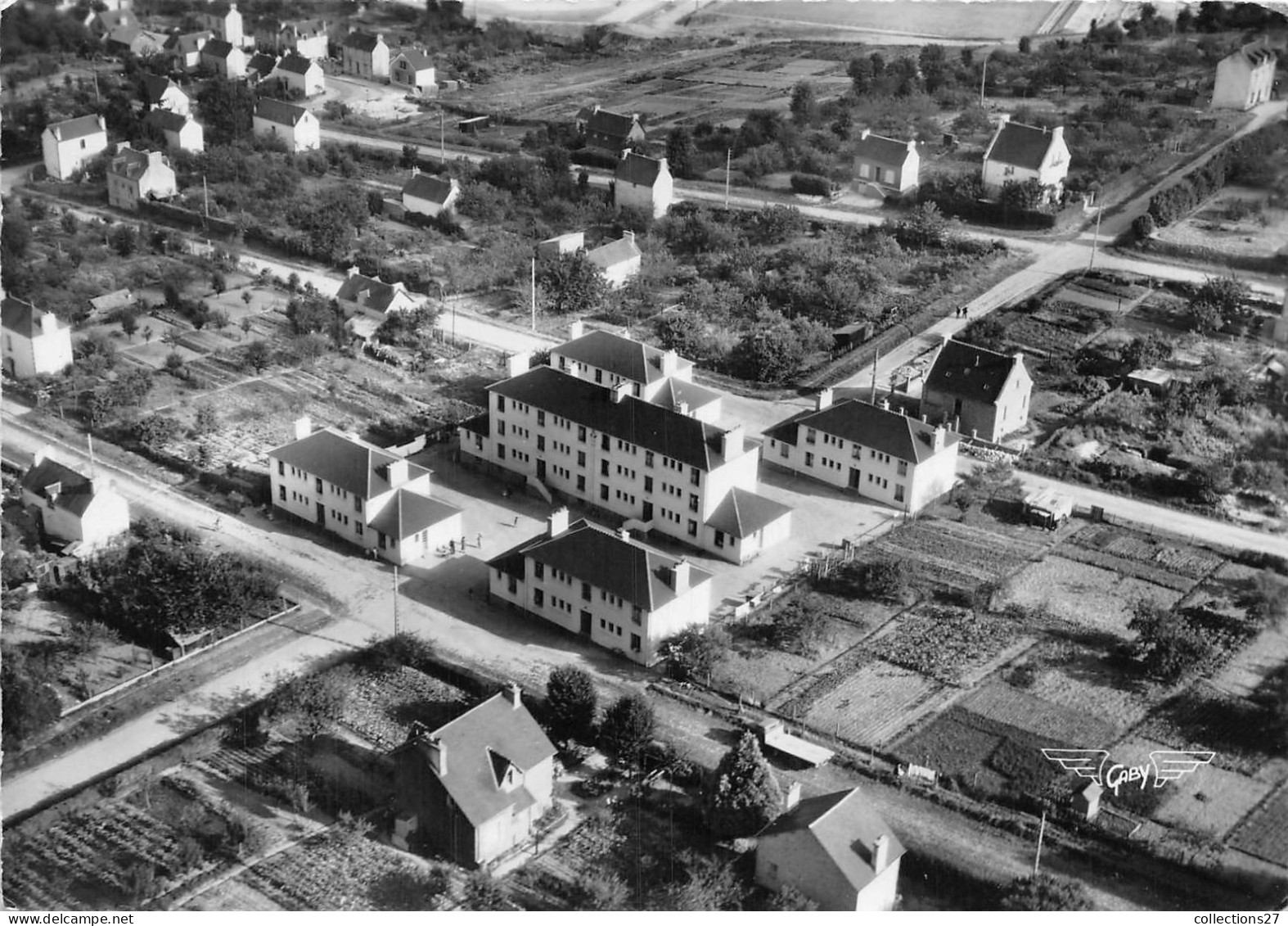 56-PONTIVY- CITE CHARLES FAGOT VUE DU CIEL - Pontivy