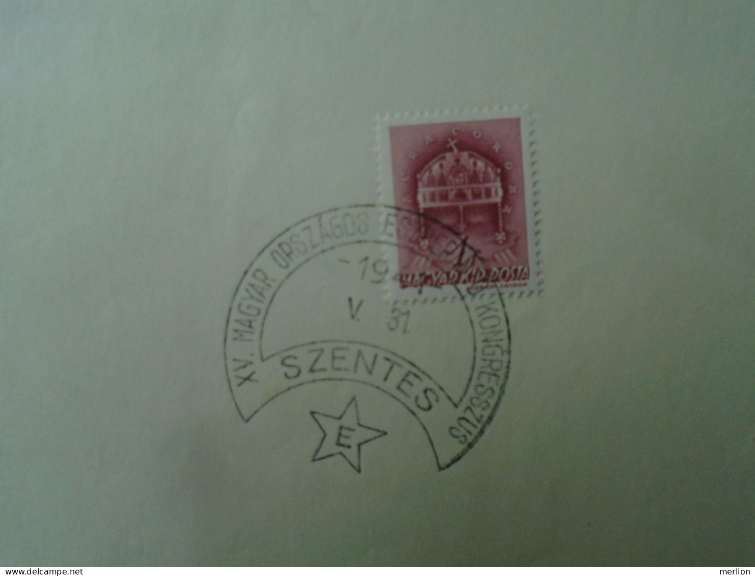 ZA451.77 Hungary - Esperanto Congress  SZENTES  1941 - Postmark Collection