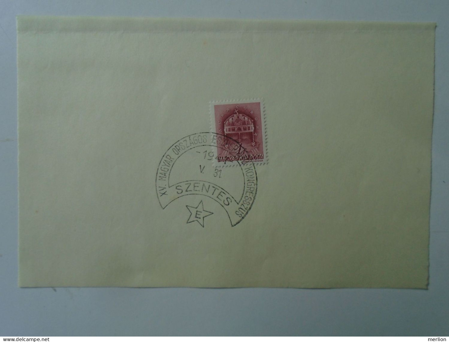 ZA451.77 Hungary - Esperanto Congress  SZENTES  1941 - Postmark Collection