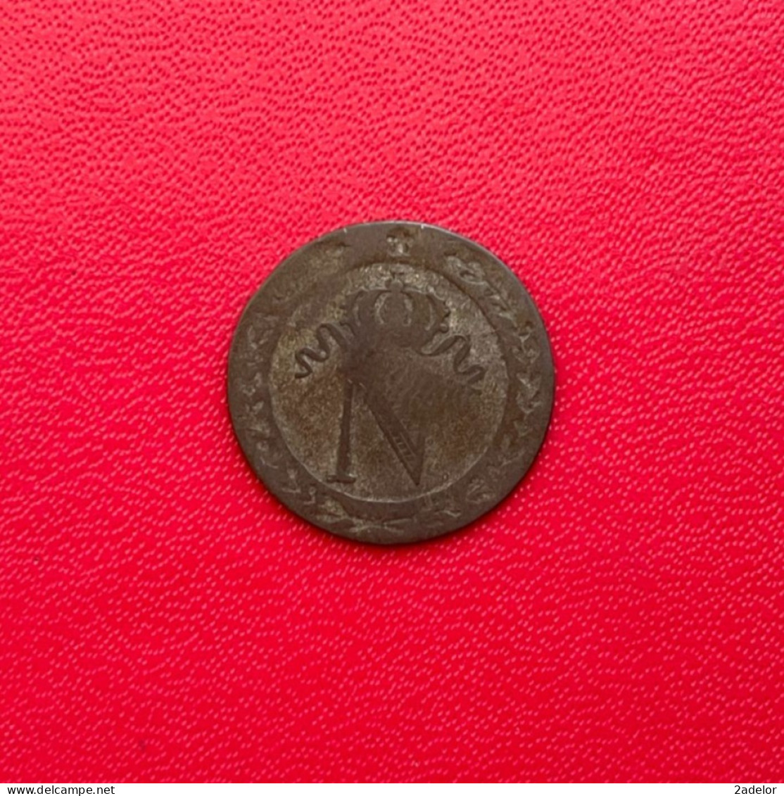 Belle Monnaie De 10 Centimes 1808 W. Napoléon I. Etat TB - 10 Centimes