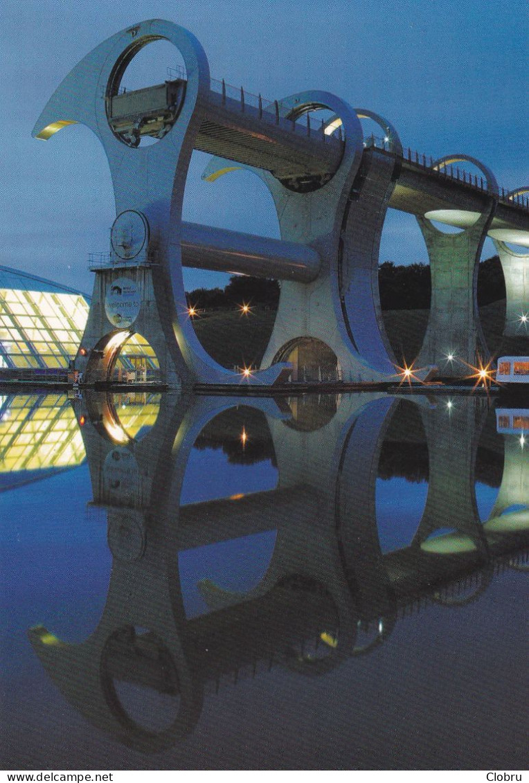 Ecosse, Falkirk,  Wheel Rotating Boat Lift, Wheel By Night - Stirlingshire