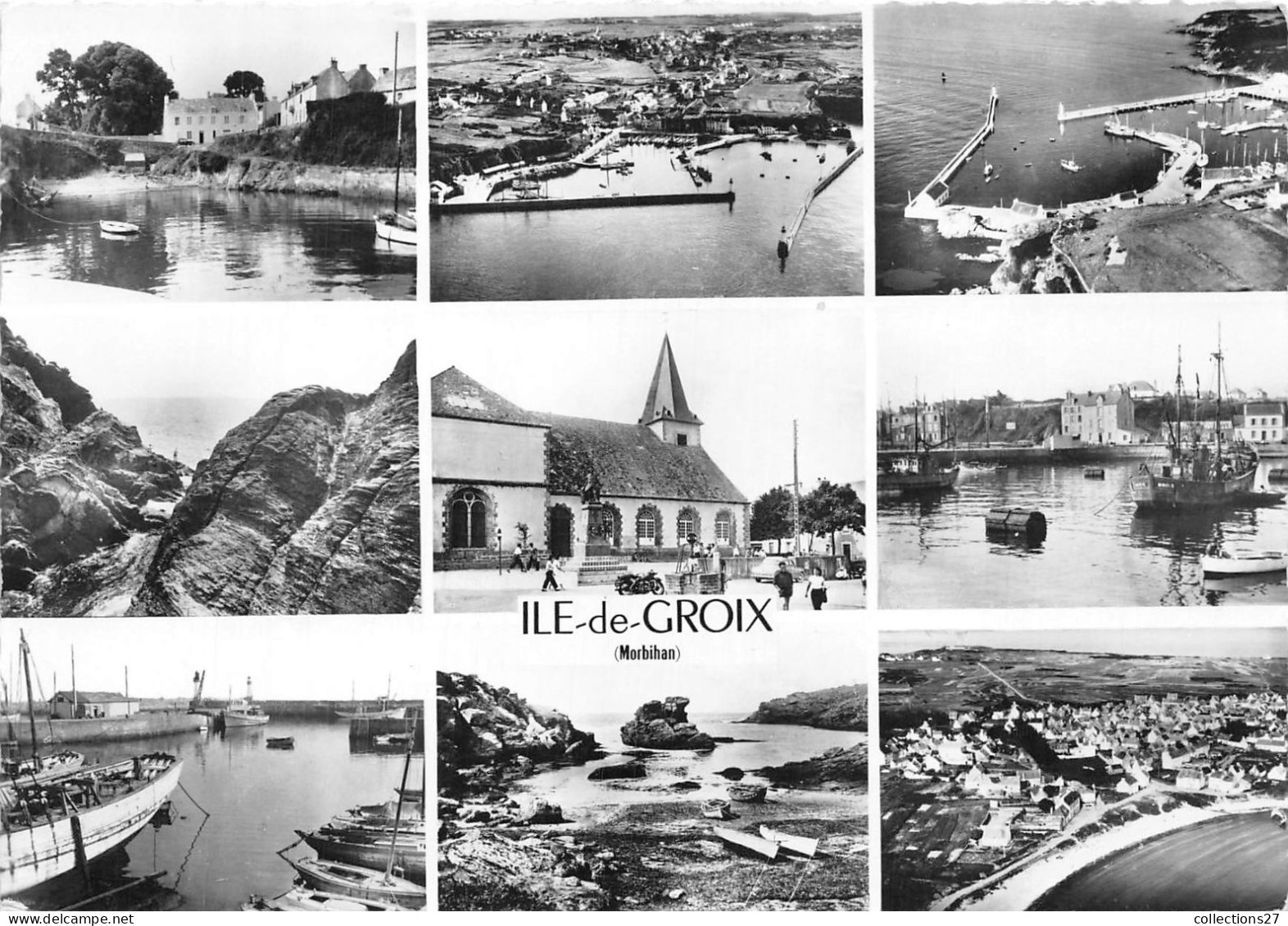 56-ILE-DE-GROIX- MULTIVUES - Groix