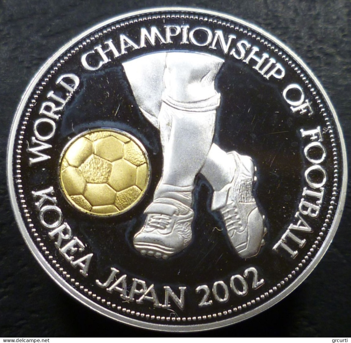 Uganda - 1000 Shillings 2001 - XVII Coppa Del Mondo FIFA, Corea Del Sud-Giappone 2002 - KM# 173 - Ouganda