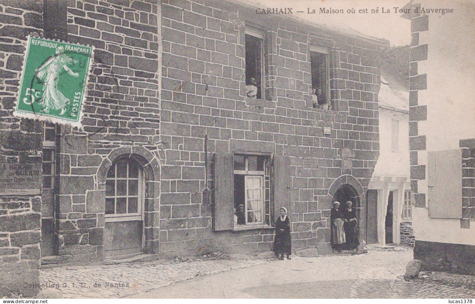 29 / CARHAIX / LA MAISON OU EST NE LA TOUR D AUVERGNE - Carhaix-Plouguer