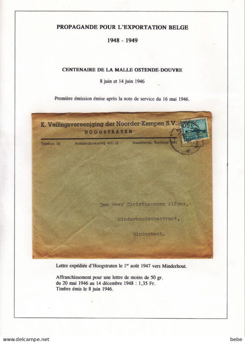 PROPAGANDE POUR L'EXPORTATION BELGE - 1948 Exportation