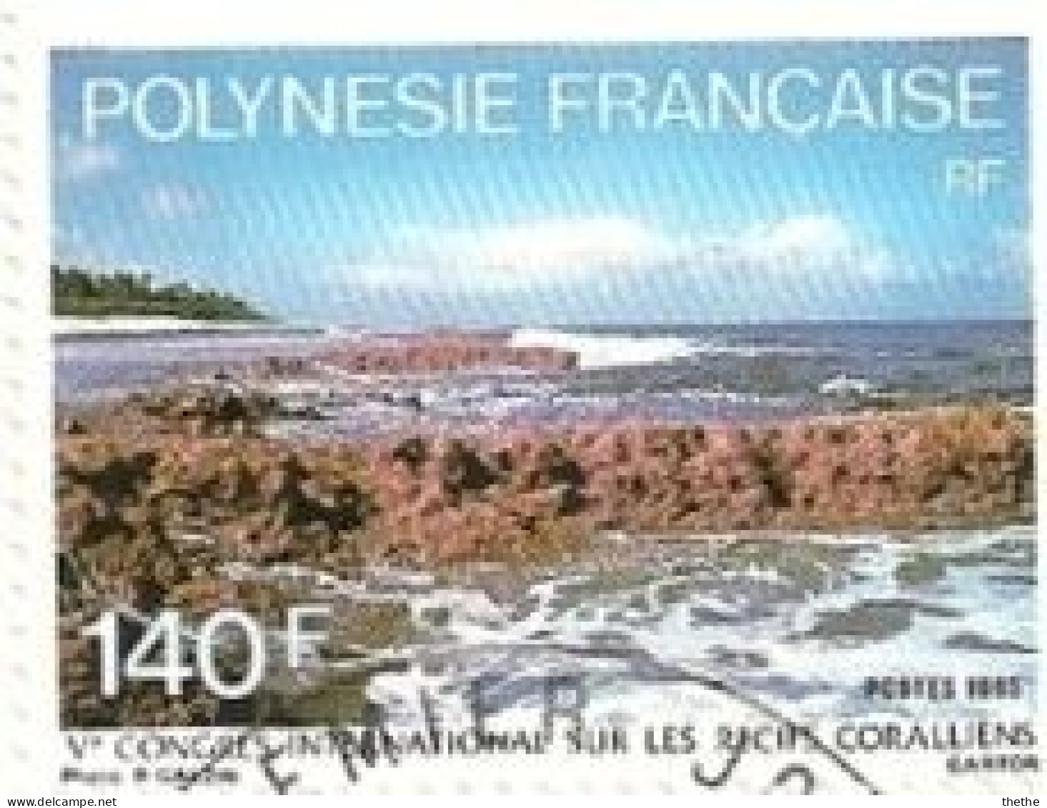 POLYNESIE -  Congrès Sur Les Récifs Coralliens - Gebruikt