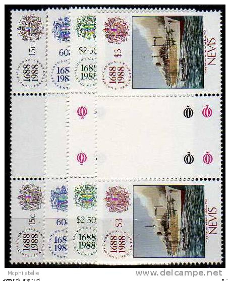 Nevis N° 496 / 499 **   Paires - St.Kitts And Nevis ( 1983-...)