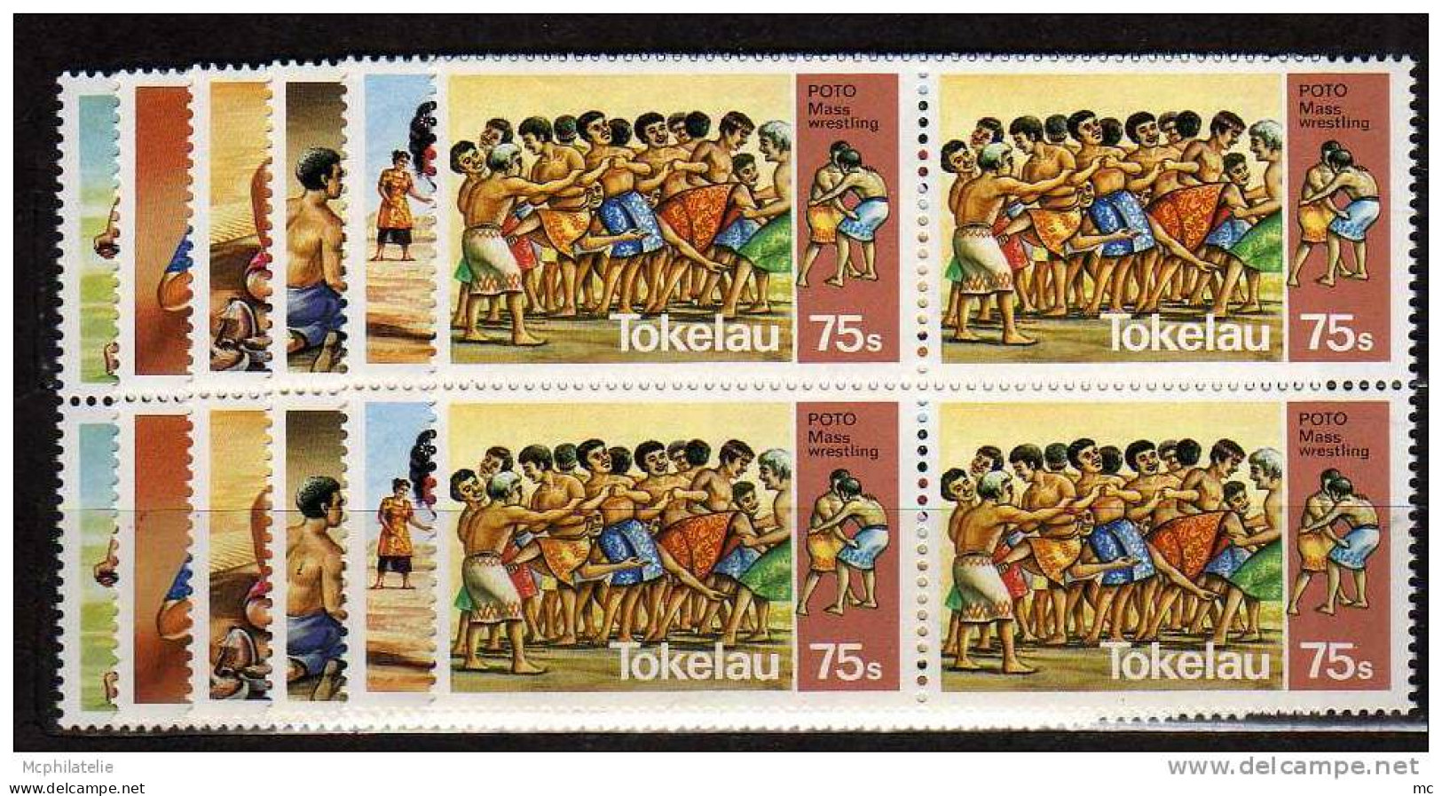 Tokelau Islands N° 97 / 102 ** Blocs De 4 - Tokelau