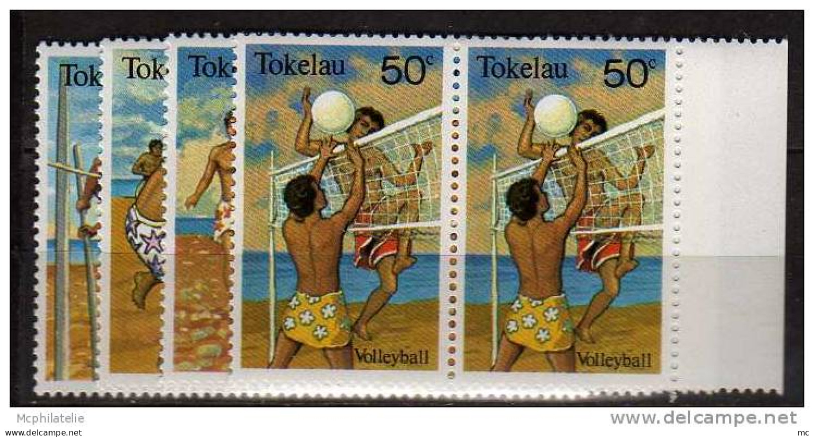 Tokelau Islands N° 77 / 80 ** Paires - Tokelau