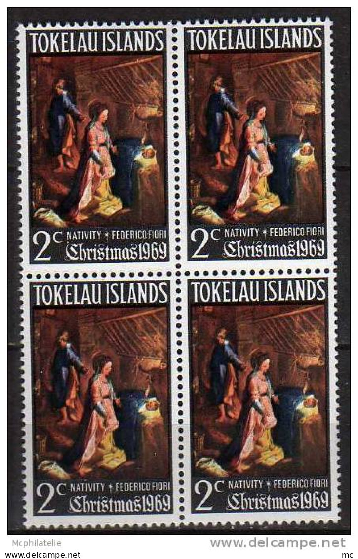 Tokelau Islands N° 20 ** Bloc  De 4 - Tokelau