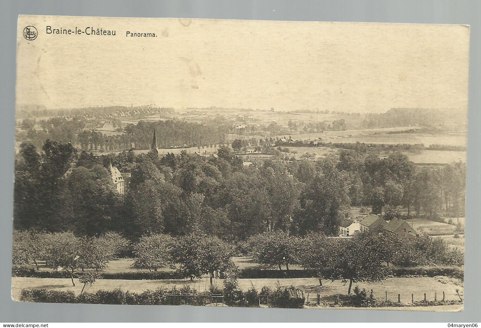 ***  BRAINE - LE - CHÂTEAU   ***  -  Panorama  -  Zie / Voir Scan's - Kasteelbrakel