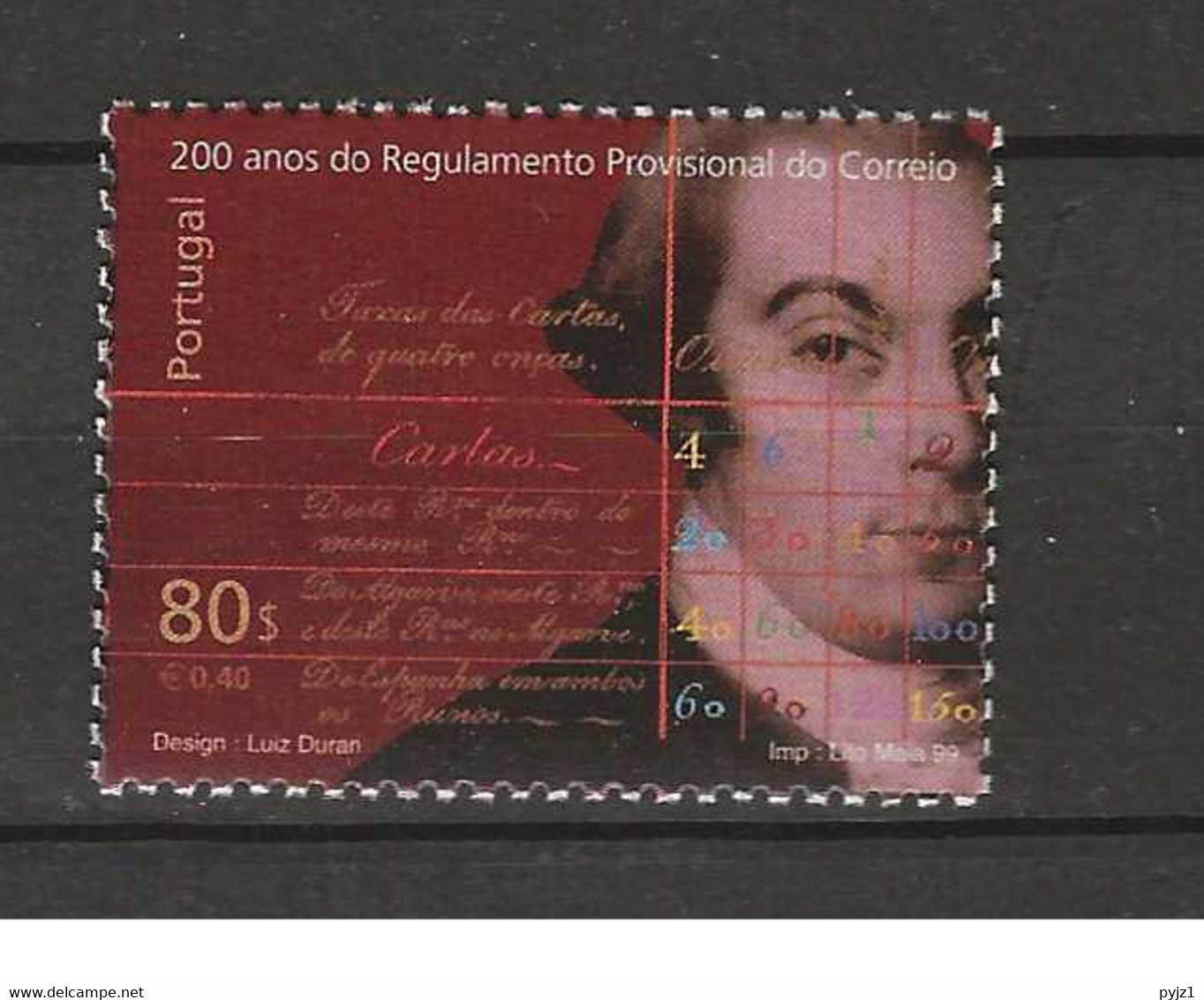 1999 MNH Portugal, Mi 2378 Postfris** - Unused Stamps