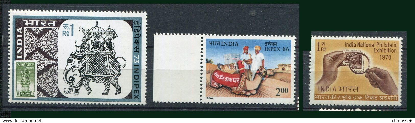 Inde ** N° 385 - 866 - 314 - Timbres Sur Timbre - Collezioni & Lotti