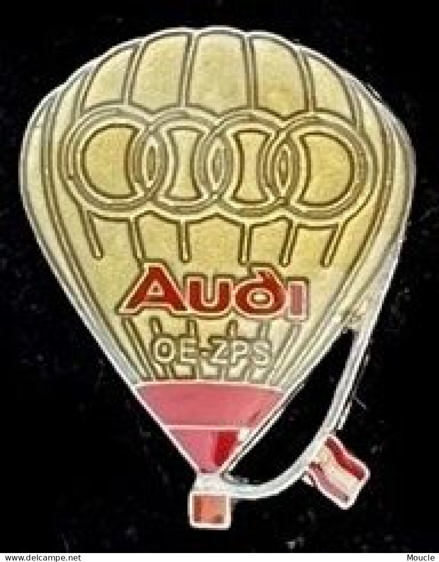 BALLON A AIR CHAUD  - MONTGOLFIERE - VOITURE AUDI - OE-ZPS - CAR - LOGO - AUTOMOBILE - BALLOON - MONGOLFIERA - (32) - Fesselballons