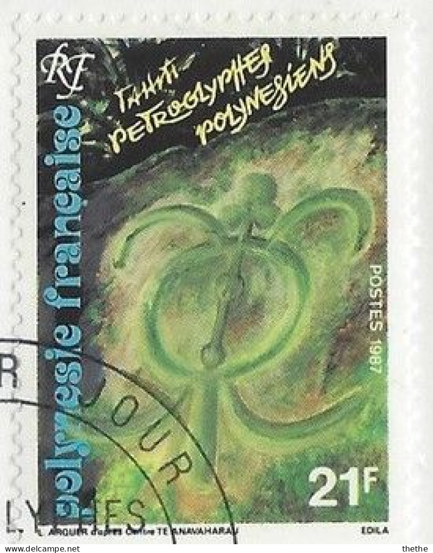POLYNESIE - Pétroglyphes - Used Stamps