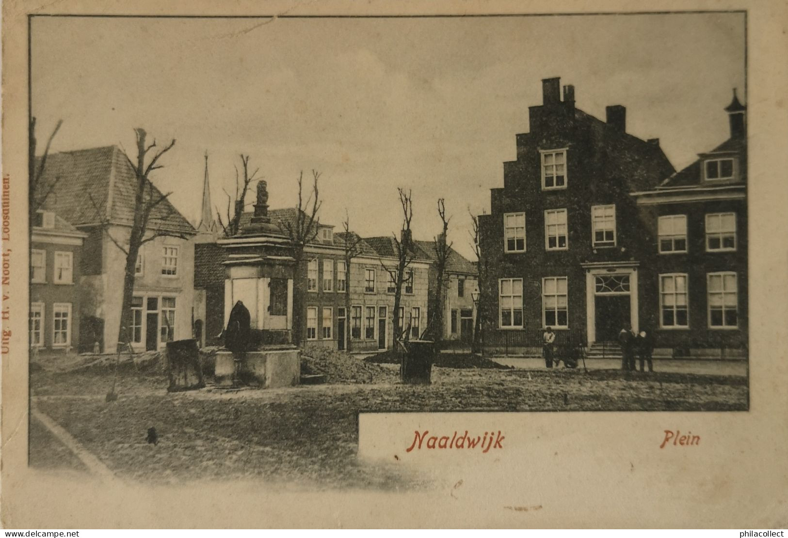 Naaldwijk (ZH) Plein Ca 1900 - Naaldwijk