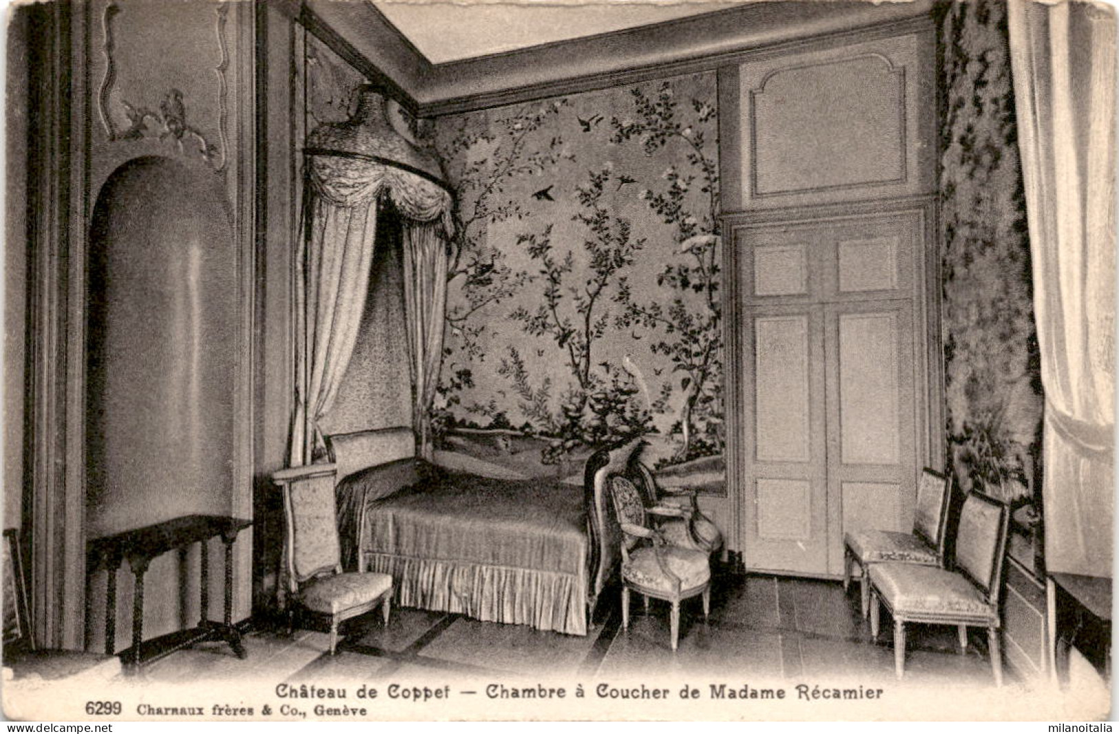 Chateau De Coppet - Chambre à Coucher De Madame Recamier (6299) - Coppet