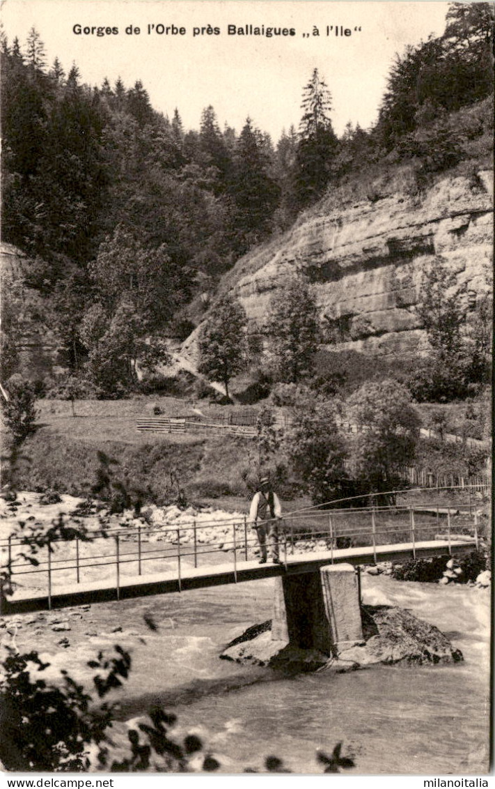 Gorges De L'Orbe Pres Ballaigues "à L'Ile" (1756) * 16. 7. 1912 - Ballaigues