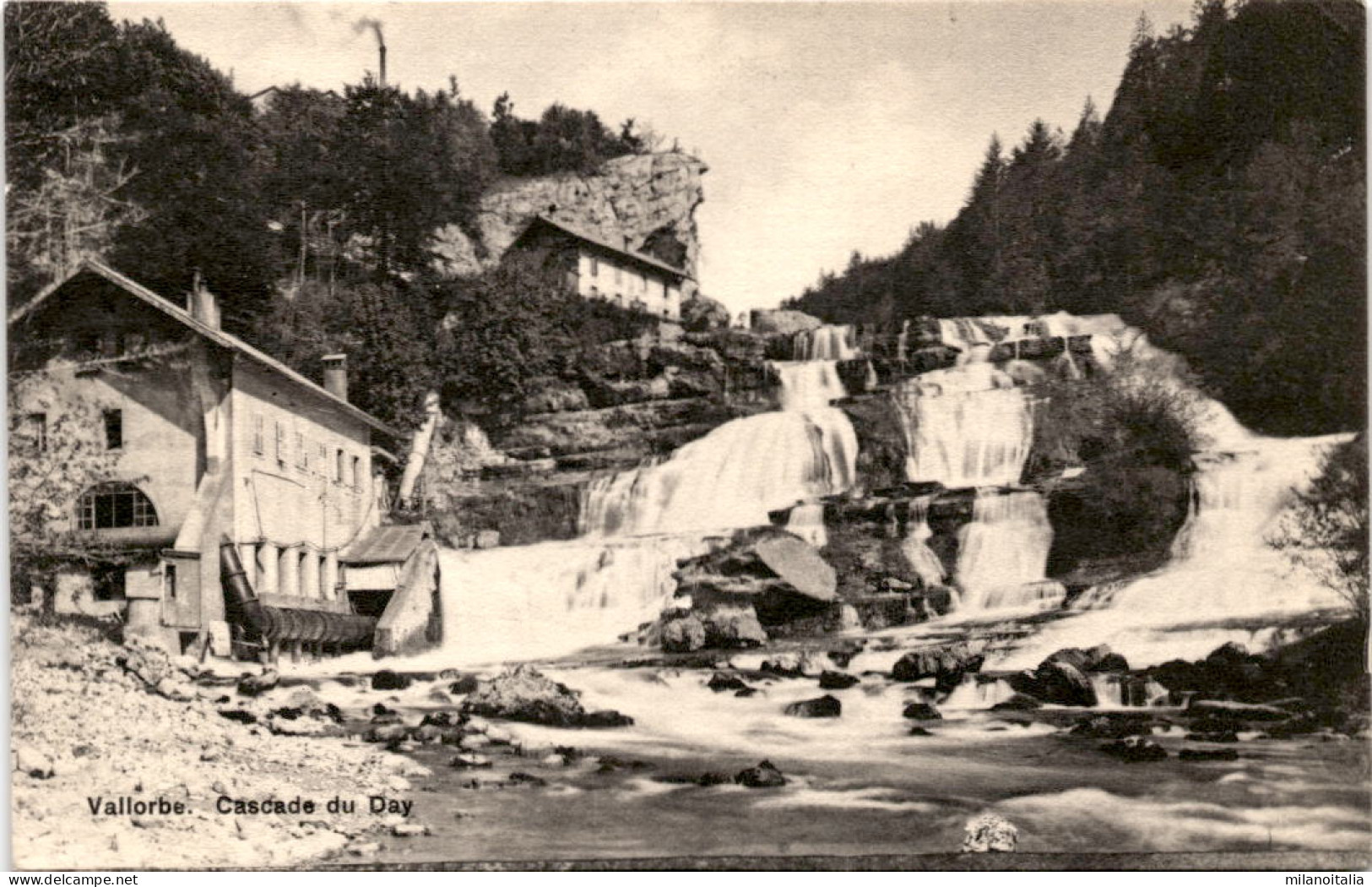 Vallorbe - Cascade Du Day * 28. 7. 1912 - Orbe