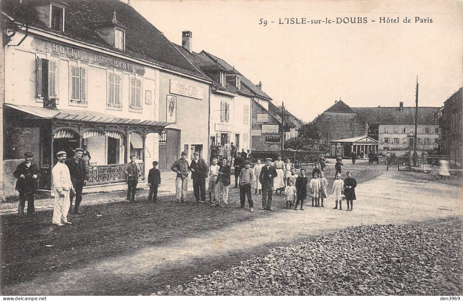 L'ISLE-sur-le-DOUBS (Doubs) - Hôtel De Paris - Isle Sur Le Doubs