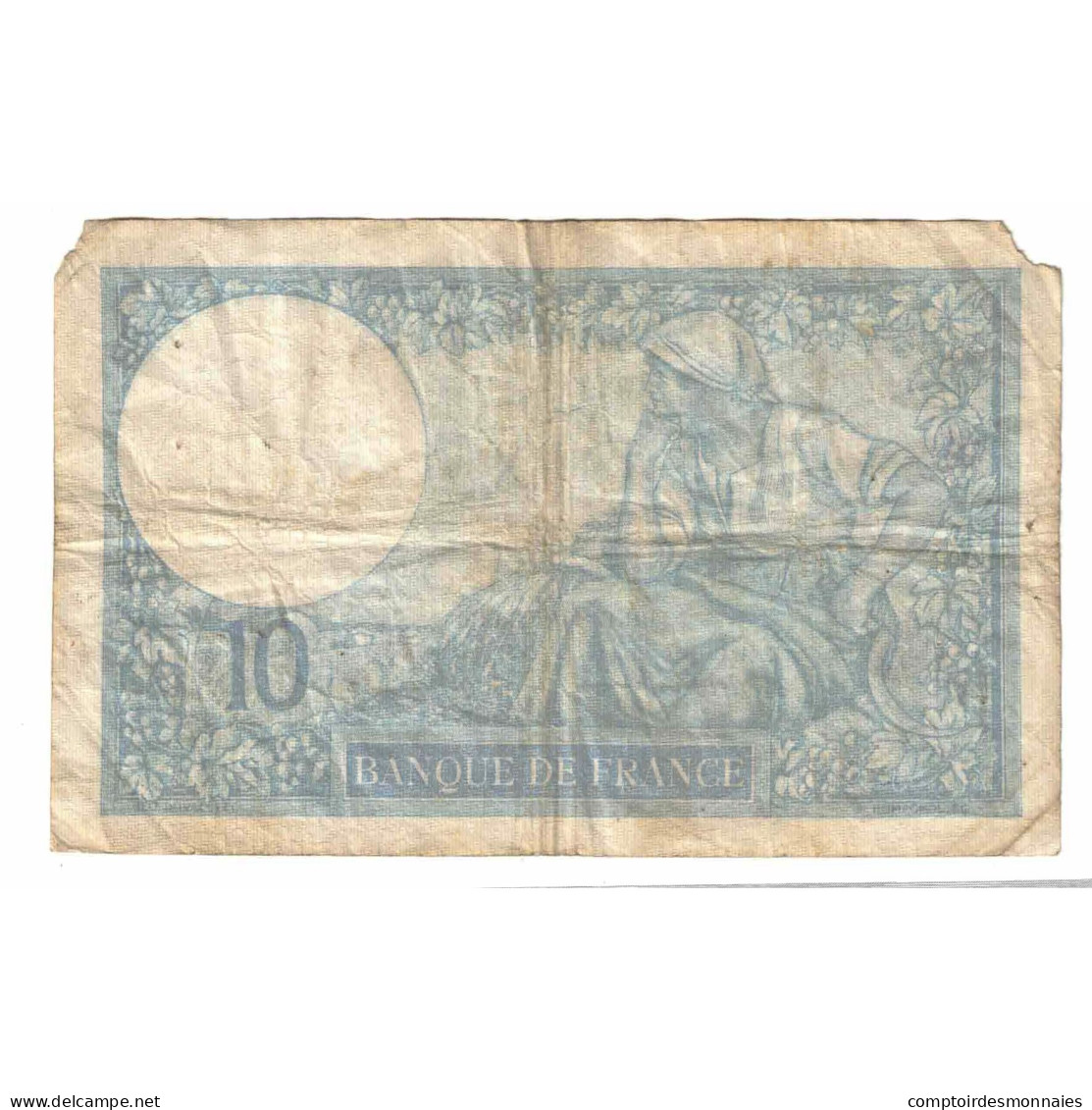 France, 10 Francs, Minerve, 1940, E.77897, B, Fayette:7.17, KM:84 - 10 F 1916-1942 ''Minerve''