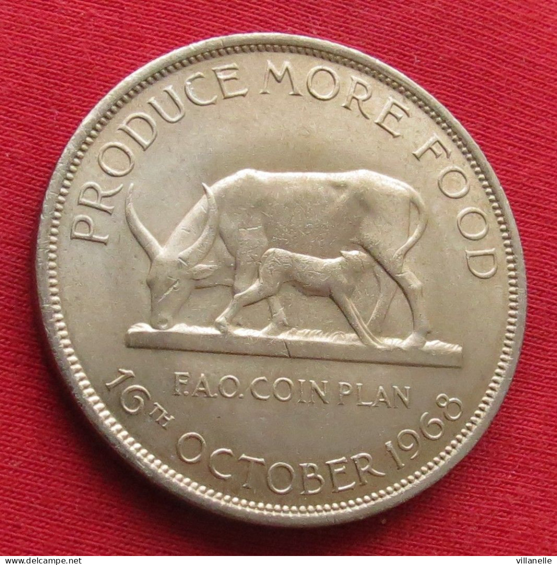 Uganda 5 Shilling 1968 FAO F.a.o.  Ouganda Oeganda UNC ºº - Ouganda