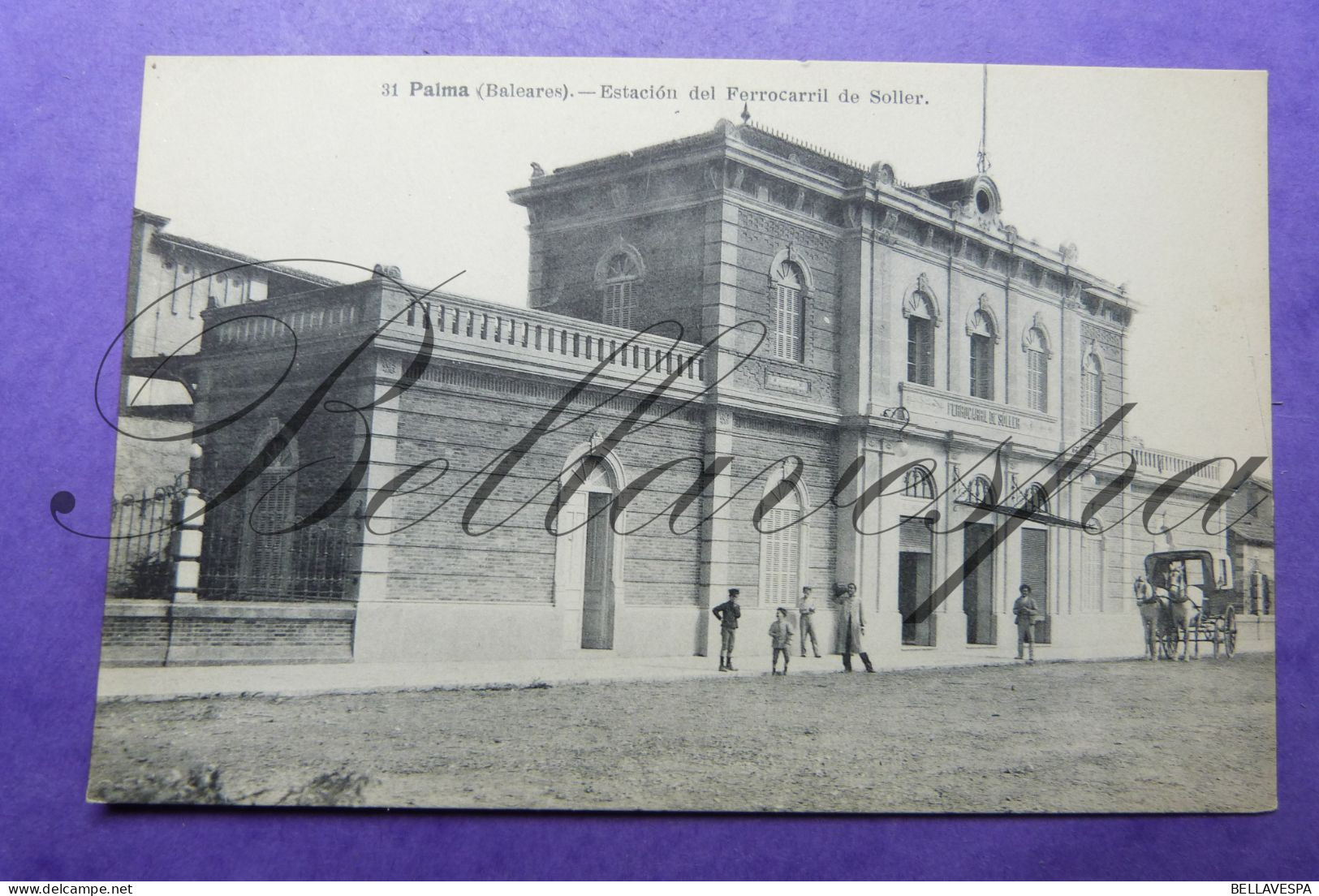 Palma Baleares  Estacion Del "Ferrocarril De Soller" Gare Station Railwaystation - Gares - Sans Trains