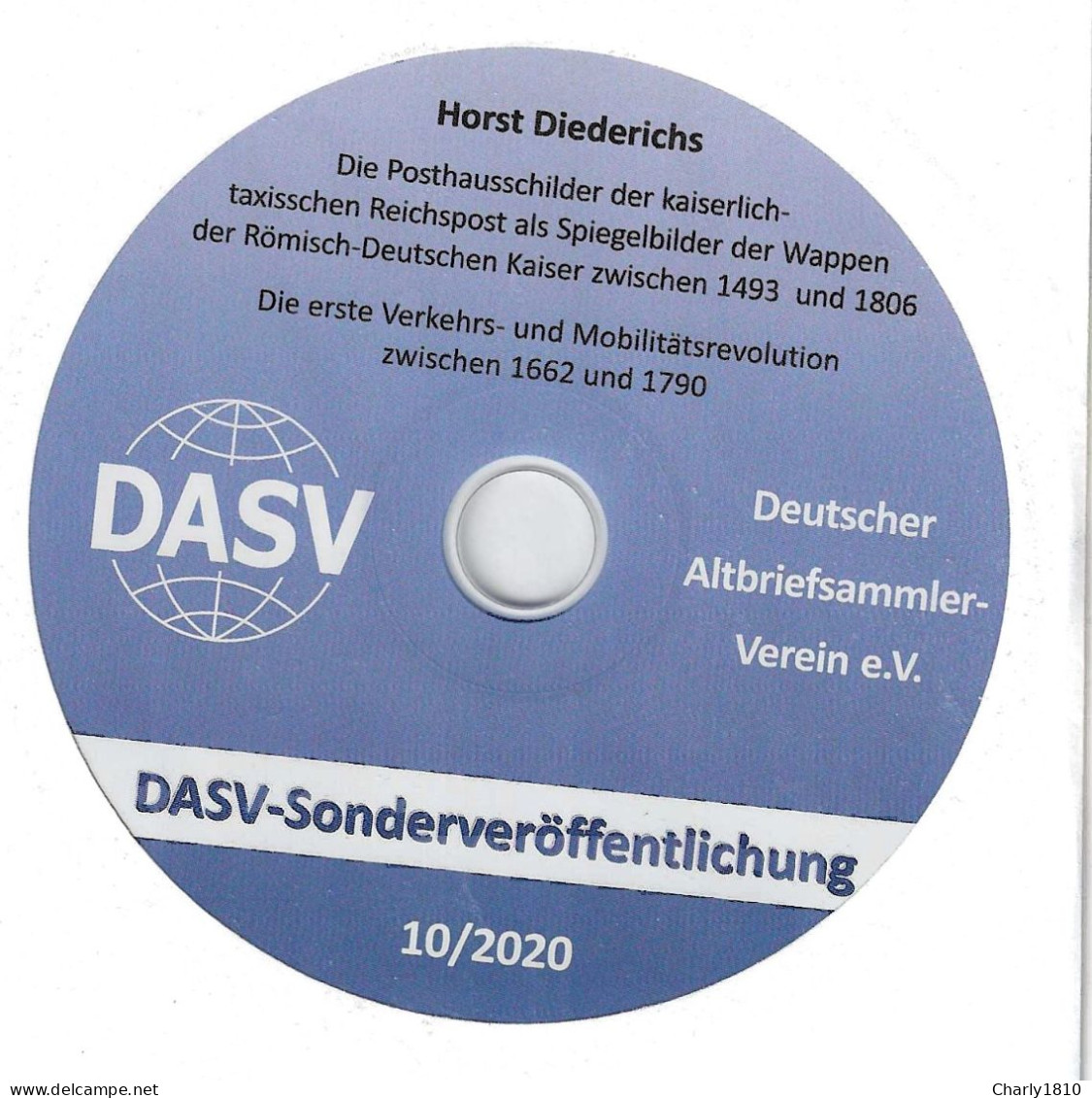 DASV Sonderveröffentlichung Auf CD (Original Verpackt) - Filatelia E Historia De Correos