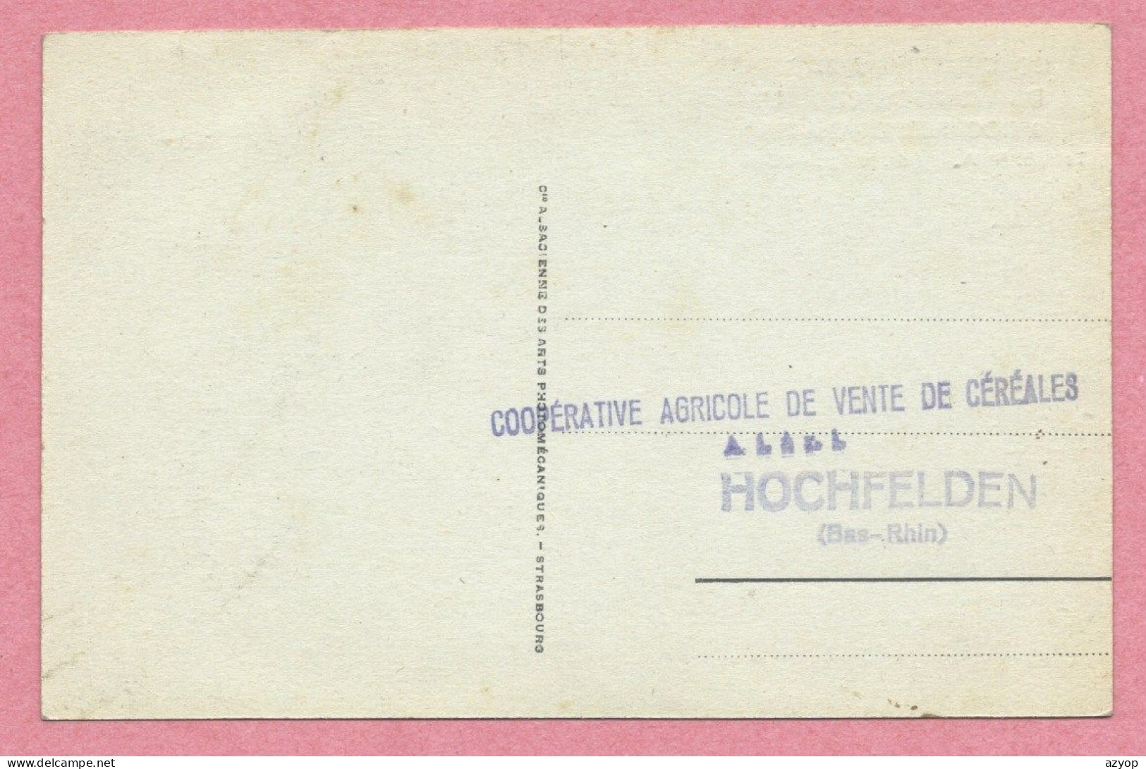 67 - HOCHFELDEN - Coopérative Agricole De Vente De Céréales - Voie Ferrée - Rails - Poste D' Aiguillage - Hochfelden