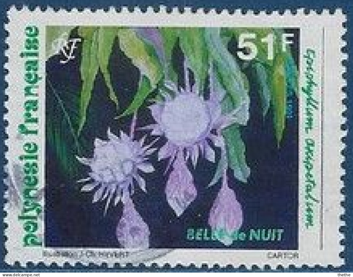 POLYNESIE - Belle De Nuit - Used Stamps