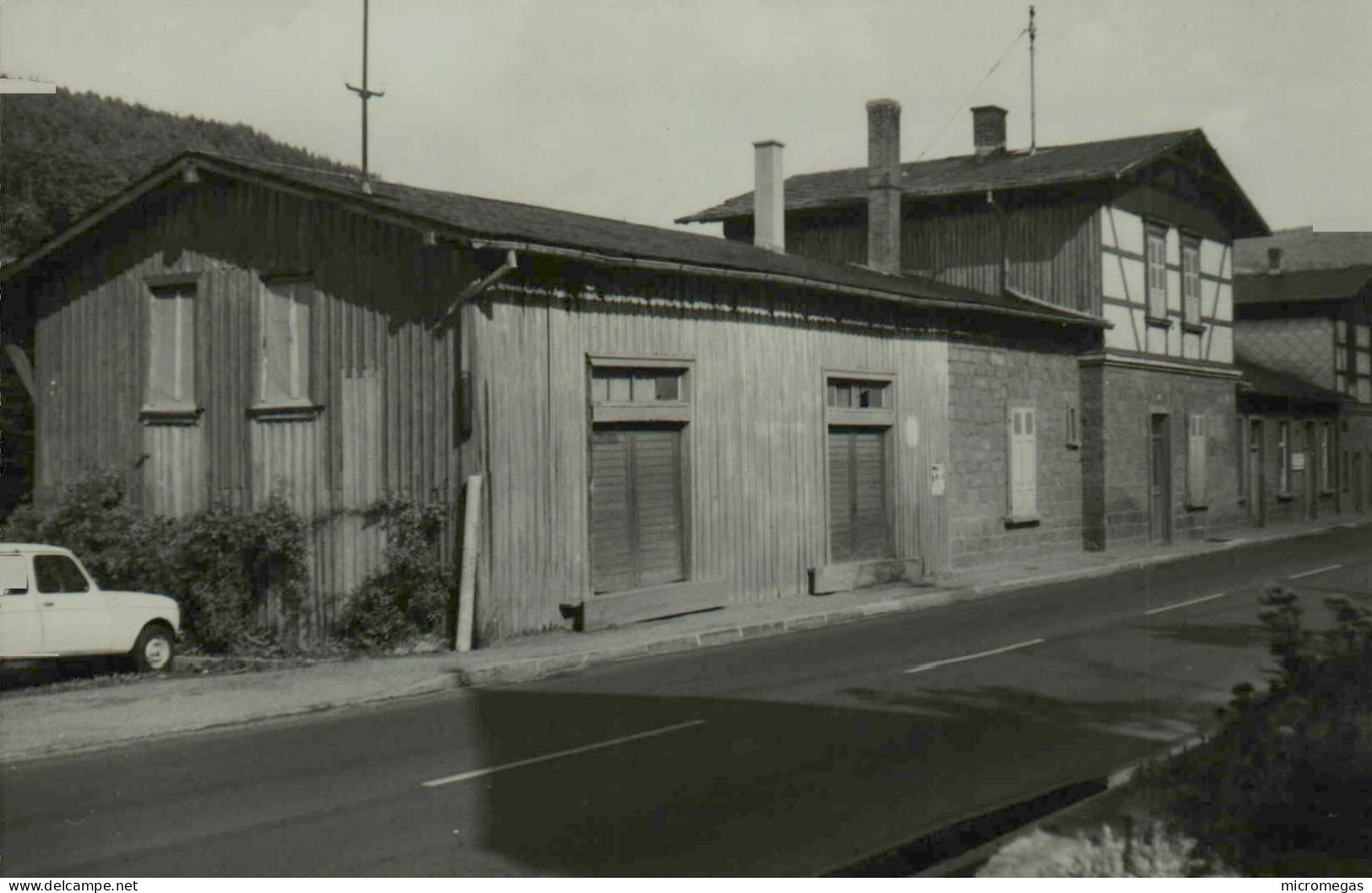 68 - Reproduction "La Vie Du Rail" - LAPOUTROIE La Gare - On Y Joint La Reproduction Du Même Endroit Plus Récemment - Lapoutroie