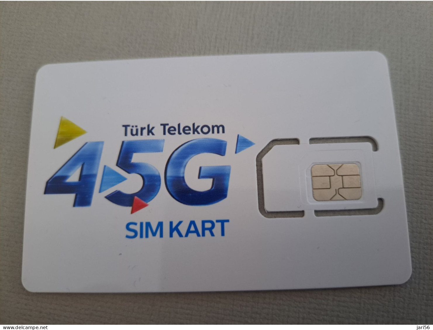TURKIJE CHIPCARD /SIM GSM/   TURK TELECOM 4/5 G      PERFECT MINT  CONDITION   **13567** - Turchia