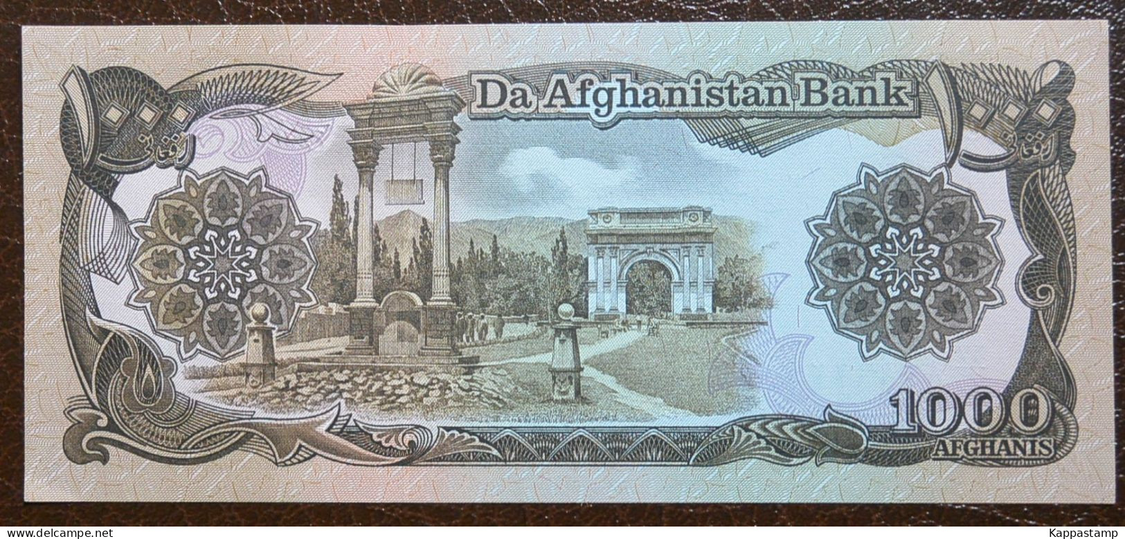 1991 1000 Afghani P-61c.2 UNC (B/1-18 - Afghanistan