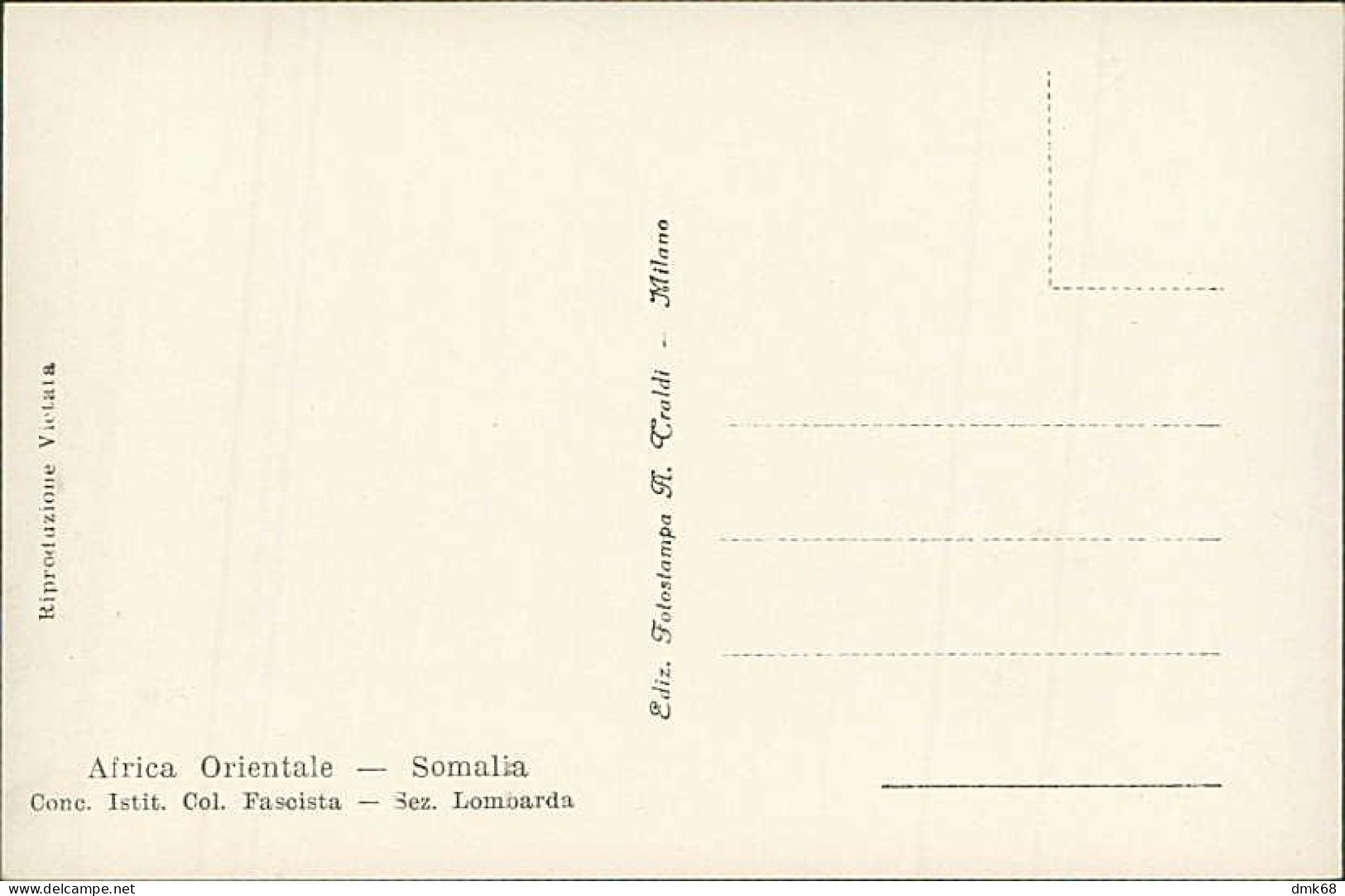 SOMALIA  - DANGEROUS FISHING / SHARK - EDIT TRALDI - 1930s  (11948) - Somalie